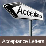 Acceptance Letters