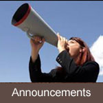 Announcements